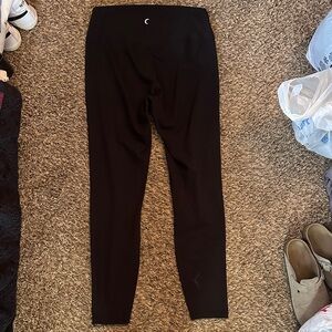 women’s zyia black leggings